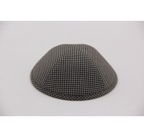 Kippah Grey Houndstooth