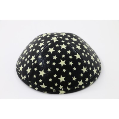 Kippah Glow In the Dark Black