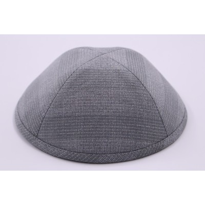 Kippah Grey Plaid