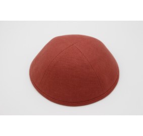 Kippah Chestnut Linen