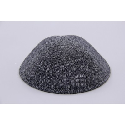 Kippah Metallic Ebony