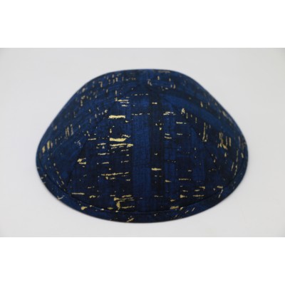 Kippah Navy Cork