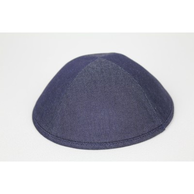 Kippah Navy Denim