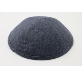 Kippah Navy Heather