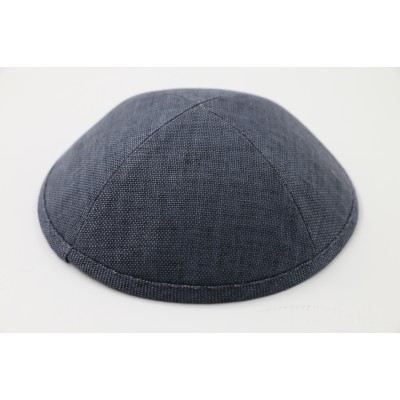 Kippah Navy Heather