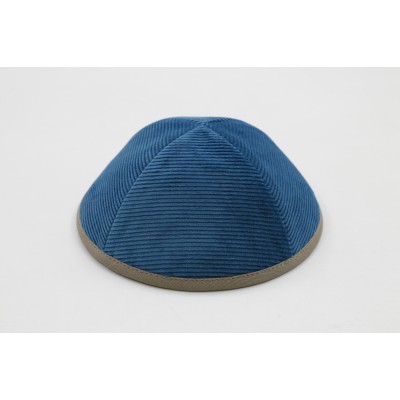 Kippah Ocean Corduroy with Rim