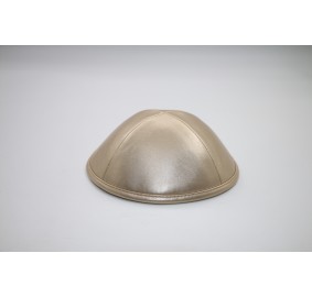 Kippah Rose Gold Leather
