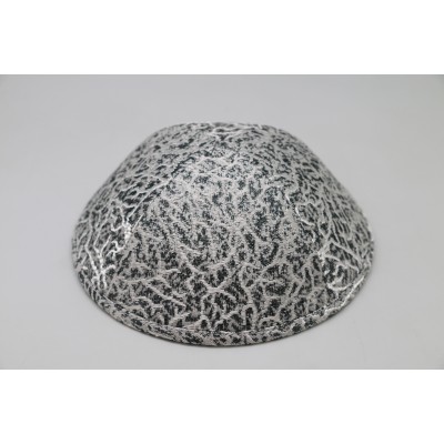 Kippah Silver Frost