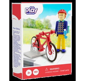 Kids Play My Red Bike