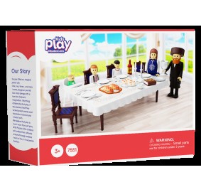 Kids Play Shabbos Tish