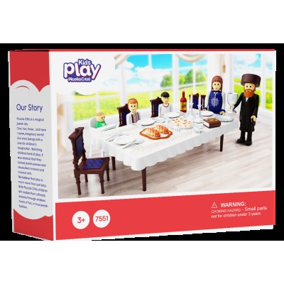 Kids Play Shabbos Tish