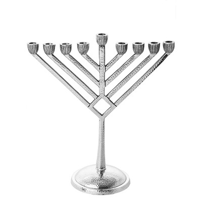 Menorah Rambam Hammered