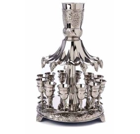 Nickel Plated Kiddush Fountain