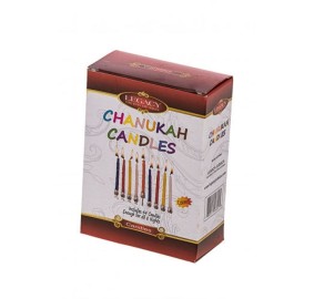 Chanukah Candles Colors 44