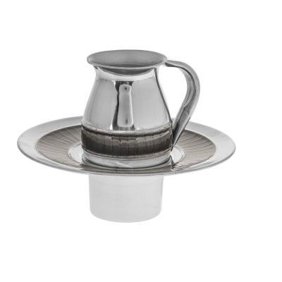 Mayim Achronim Grey Enamel Stainless Steel