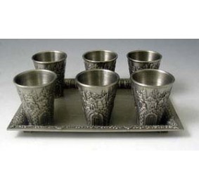 Pewter Liquor Set