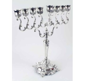 Jumbo Silver Plated Menorah