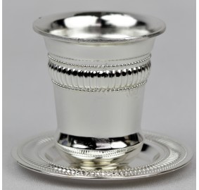 Kiddush Cup W/ Tray S/P