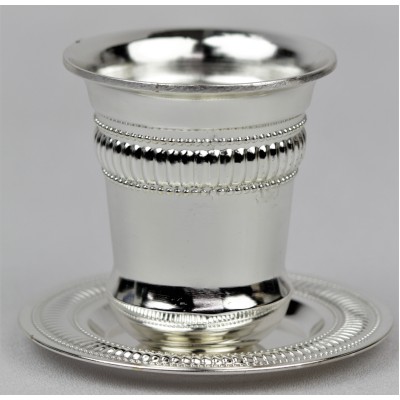 Kiddush Cup W/ Tray S/P