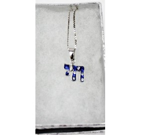 Chai Blue Stones Neckla