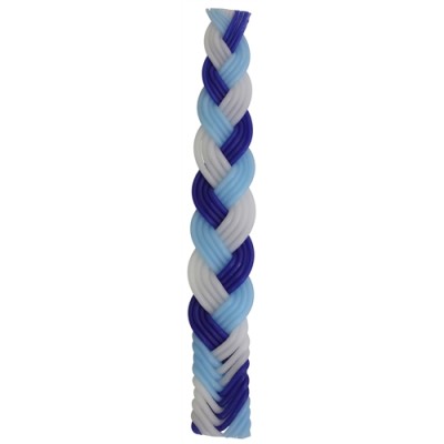 Havdalah Candle Bees Wax Blue