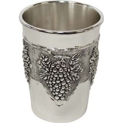 Nickel Plated Kiddush Cup 