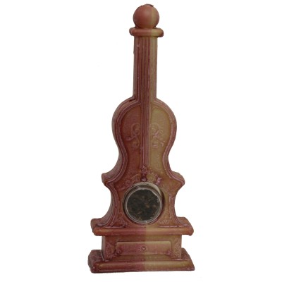 Harp Shaped Havdalah Candle - Brown