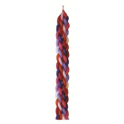 Havdalah Candle Shalhevet Multi Color