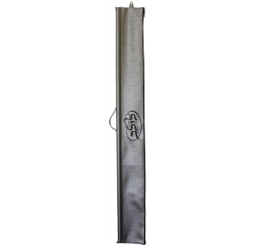 Lulav Holder Vinyl Silver with Grey Embroidery