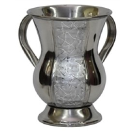 Washcup Stainless Steel Silver Finish