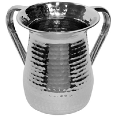 Washcup Stainless Steel 5.5" H