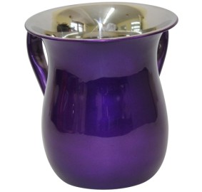 Stainless Steel Washcup - Shiny Purple