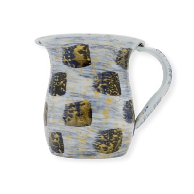 Washcup SS Gold/Navy Marble