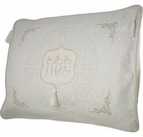 Pesach Set Off White Embroidered