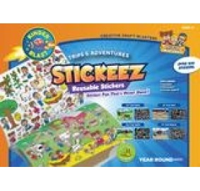 Stickeez Reusable Stickers Trips & Adventures