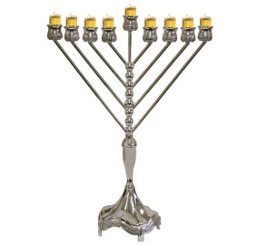 Menorah Rambam 18"  S/P