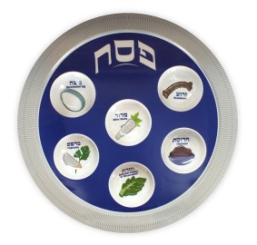 Seder Plate Melamine 14 Inch