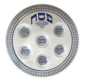 Seder Plate Melamine 14 Inch