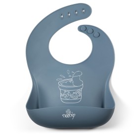 Dusty Blueberry Yogurt Bib