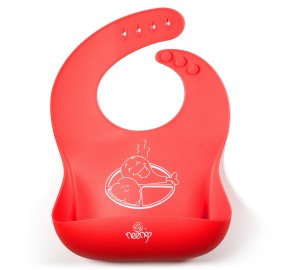 Pepper Red Pulke Bib