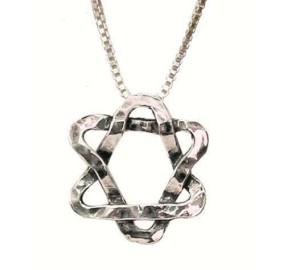 Star Of David Pendant Necklace