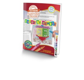 Color by Number Chanukah Activity Book