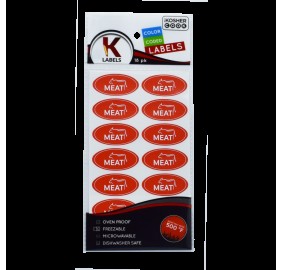 Kosher Labels Meat Pack of 18