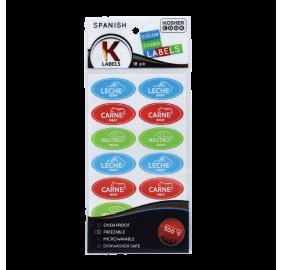 Kosher Labels Spanish Assorted