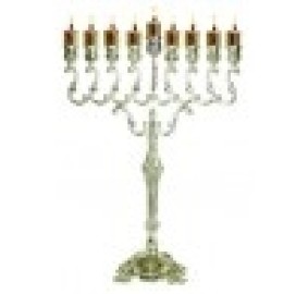 Menorah Silverplated