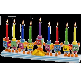 Menorah Resin Dreidels