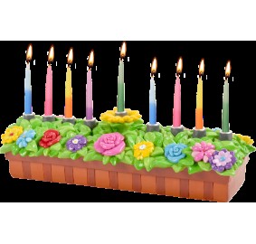 Menorah Resin Flower Pot