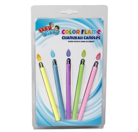 Color Flame Chanukah Candles