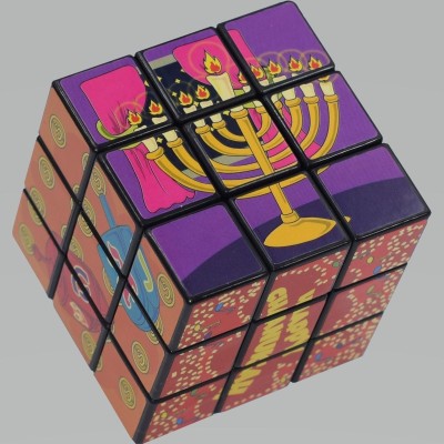 Chanukah Magic Rubiks Cube Large