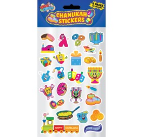 Chanukah Stickers 6 Pack